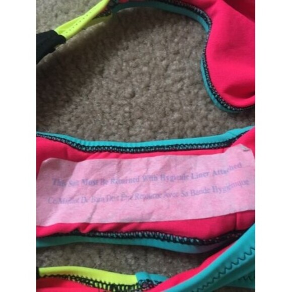 One Piece Xhilaration Women's Swim Bikini Bottom Size Small Multicolor - Picture 5 of 7